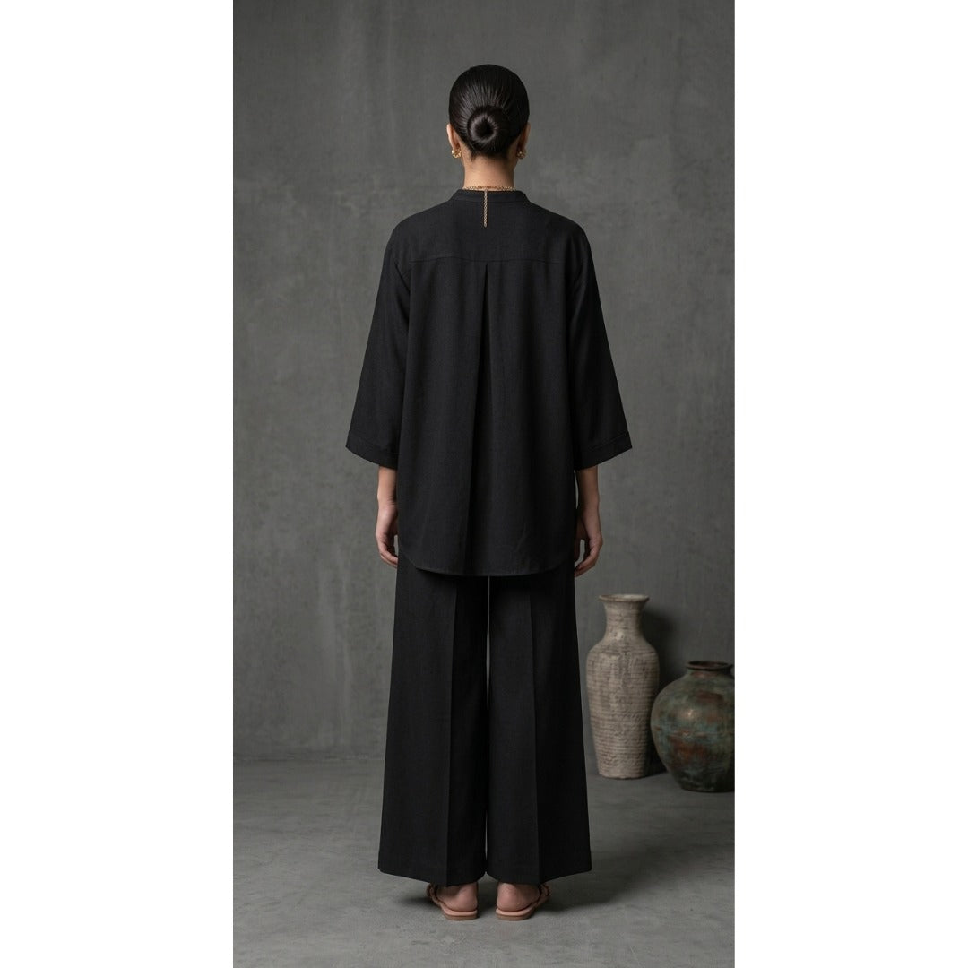 Noir Luxe Relaxed Set - MY12D19