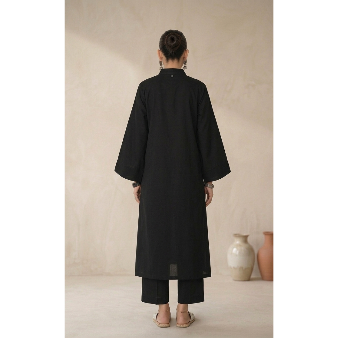 Black 2 piece Kurta style - MY12D07